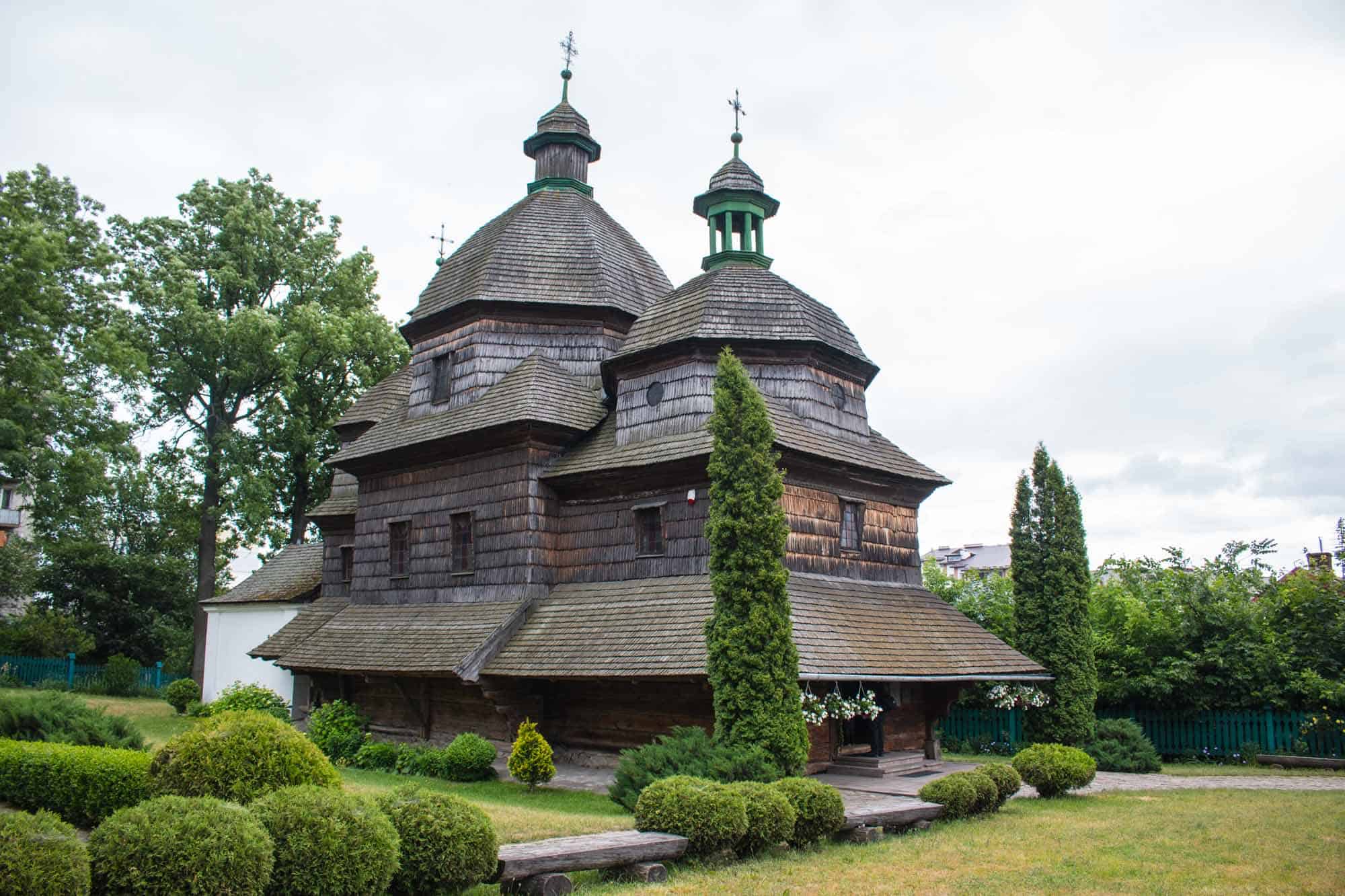 Деревянная церковь в Жовкве